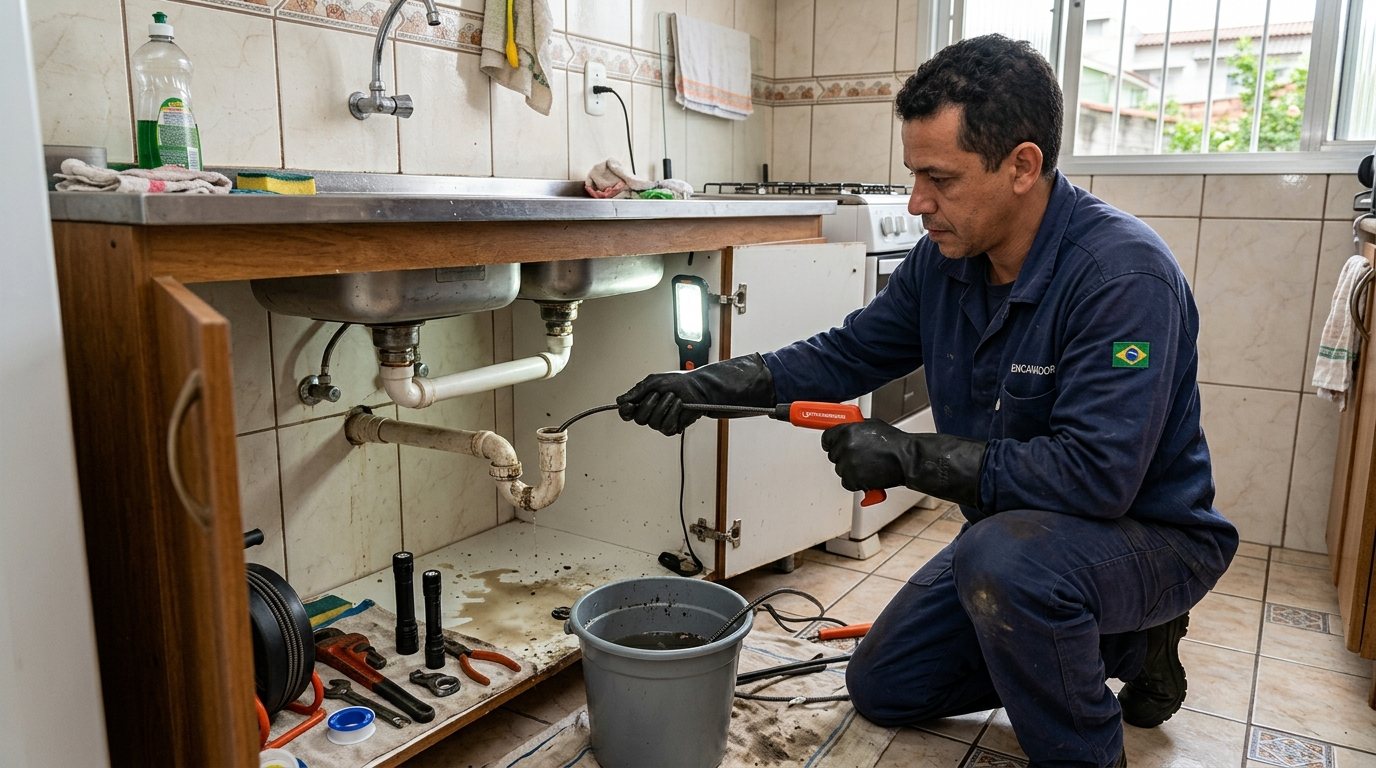 Troca de Encanamento em Brasília‑DF